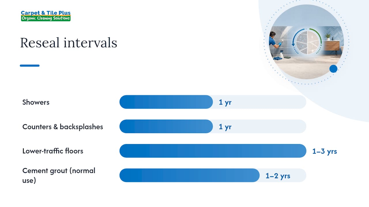 How Often to Reseal Grout — overview diagram