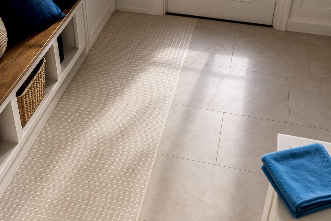 Mosaic and large-format tile grout comparison